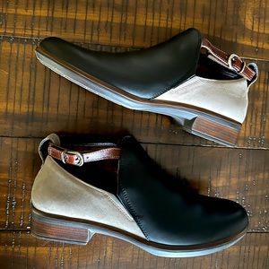 Naot Kasmin black bootie leather shoes boots 41 10/10.5